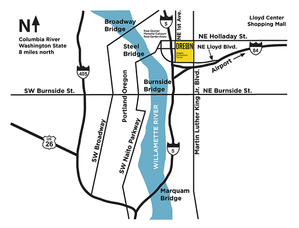 Portland Map