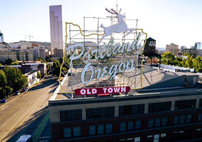 Portland Oregon Sign